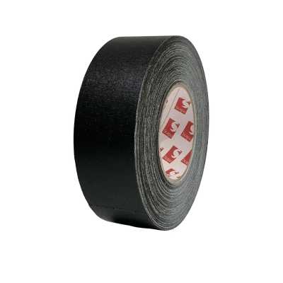 Scapa 3101 Waterproof Cloth Tape - Colour: Black - Duct Tape - gaffer tape - Waterproof Tape - Motorsport