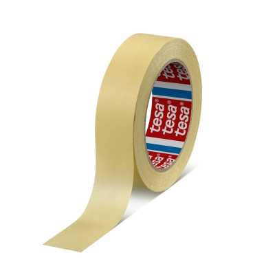 Tesa Masking Tape 4323 General Purpose 25mm x 50m - multi purpose - beige - motorsport tape - DIY - Painting