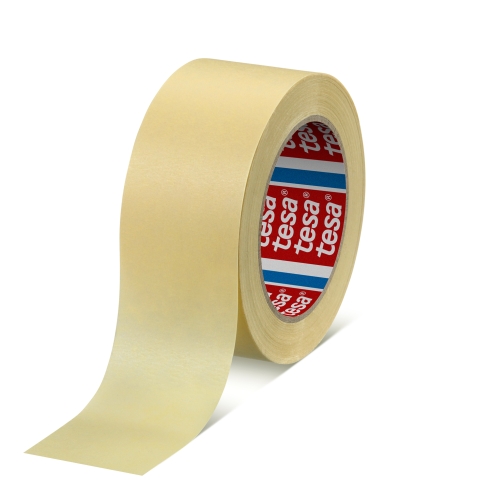 tesa® 4323 Masking Tape 50mm x 50m - general purpose - multi purpose - beige - motorsport tape