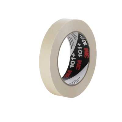 3M 101E Masking Tape – General Purpose 24mm × 50m - Colour: Beige - Painting - Masking