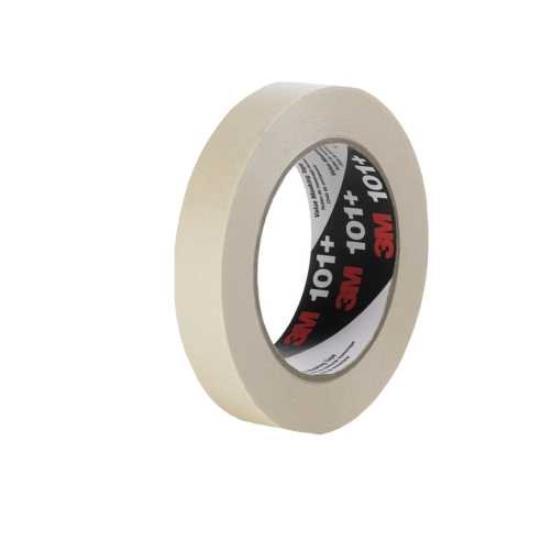 3M 101E Masking Tape – General Purpose 24mm × 50m - Colour: Beige - Painting - Masking