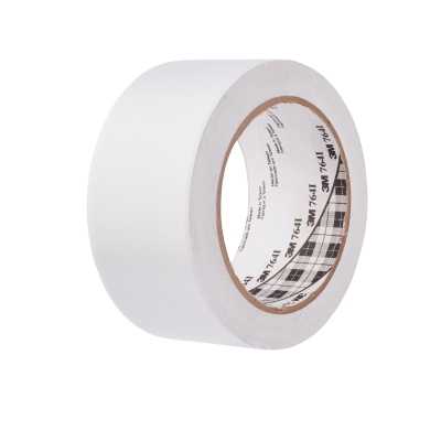 3M™ 764 General Purpose Vinyl Lane Marking Tape 50mm x 33 metres - Colour: White - Pit garage - workshop tape