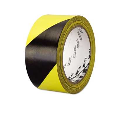3M Hazard Warning Tape Yellow & Black 50mm Safety Marking - Warehouse - Industrial - Construction