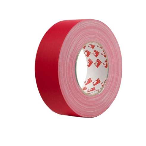 Scapa 3101 Cloth Tape - Size: 50mm x 50m - Colour: Red - Duct Tape - Waterproof Tape - Motorsport - Gaffer Tape - Stage Tape