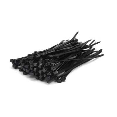 Cable Ties Small 300mm x 3.6mm - Black - Race Tapes