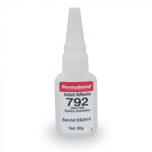 Permabond® 792 Fast Setting Super Glue - 20g Bottle - Cyanoacrylate Adhesive - Household - Motorsport - Industry