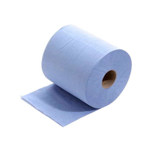 Sirius Professional Blue Centrefeed 2 Ply Paper Tissue 166mm x 150m - 6 Roll Pack