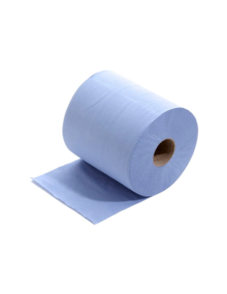 Sirius Professional Blue Centrefeed 2 Ply Paper Tissue 166mm x 150m - 6 Roll Pack