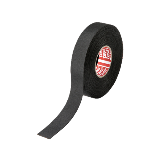 tesa® 51026 Flame Retardant Harness Tape 19mm x 15m - Black