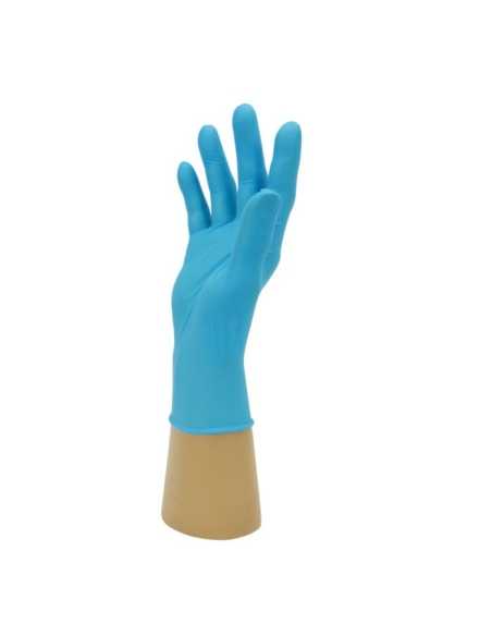 Bodyguards GL895 Blue Nitrile Powder Free Disposable Glove - Large - Size 9 Bodyguards GL895 Blue Nitrile Powder Free Disposable Glove - Large - Size 9