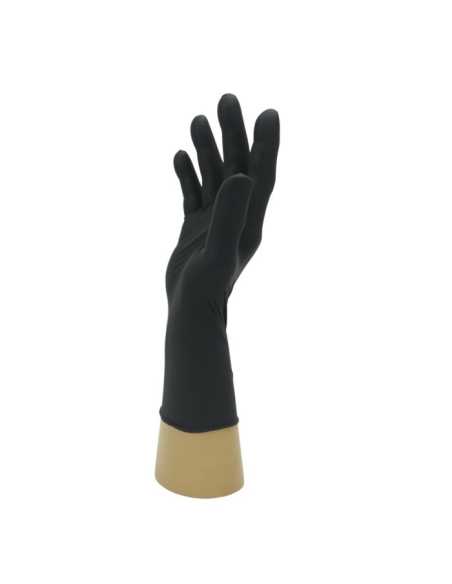 Heavy Duty Nitrile Gloves - Bodyguards GL896 Black Nitrile Powder Free Disposable Glove - Large - Size 9 Heavy Duty Nitrile Gloves - Bodyguards GL896 Black Nitrile Powder Free Disposable Glove - Large - Size 9