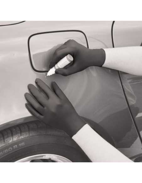 Heavy Duty Nitrile Gloves - Bodyguards GL896 Black Nitrile Powder Free Disposable Glove - Large - Size 9 Heavy Duty Nitrile Gloves - Bodyguards GL896 Black Nitrile Powder Free Disposable Glove - Large - Size 9