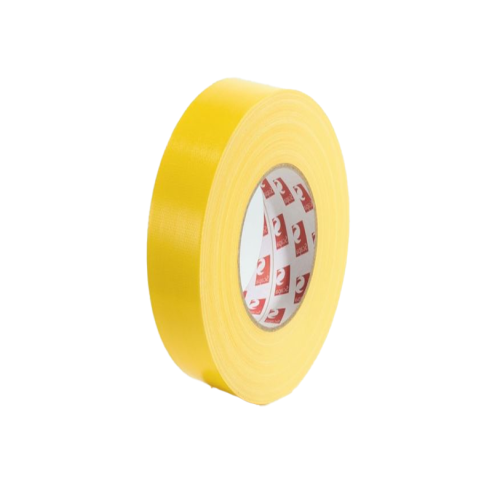 Scapa 3120 Cloth Tape Size: 25mm x 50m - Colour: Yellow - Duct Tape - Camera Tape - Tank Tape - Waterproof Tape - Motorsport