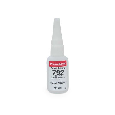Permabond 792 Fast Setting Super Glue- 20g Bottle - Cyanoacrylate Adhesive - Household - Motorsport - Industry