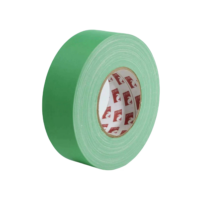 Scapa 3130 Chromakey Green Gaffer Tape - 50mm x 50m - Green Cloth Tape - Camera Tape