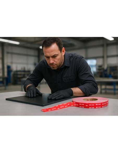 3M VHB Tape LSE-110WF - 12 mm x 33 m - 1.1 mm - White 3M VHB Tape LSE-110WF - 12 mm x 33 m - 1.1 mm - White