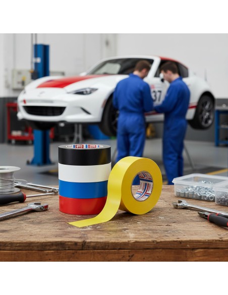 Tesa 4651 Premium Cloth Tape 25mm x 25m - Black