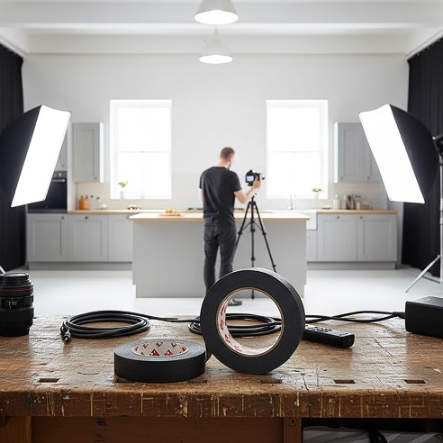 Scapa 3101 Waterproof Cloth Tape 25mm x 50m -...