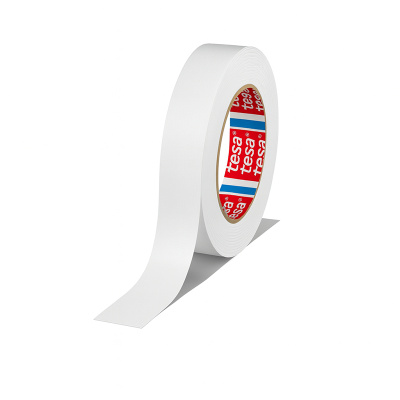 Tesa 4671 Gaffer Tape | 25mm | Heavy Duty White Cloth Tape- Gaffer Tape - Duct Tape - Camera Tape
