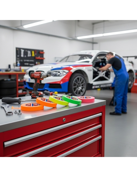 Tesa 4671 Heavy Duty Cloth Tape 25mm x 50m - Black