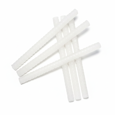 3M 3792 LMQ Hot Melt Adhesive Quadrack Clear Glue Sticks - Bag of 6