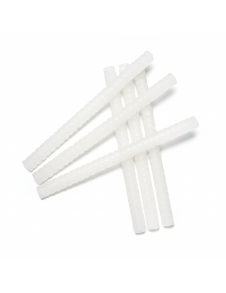 3M 3792 LMQ Hot Melt Adhesive Quadrack Clear Glue Sticks - Bag of 6
