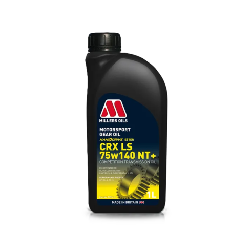 Millers Oils Motorsport Gear Oil CRX LS 75w140 NT+ - 1 Litre