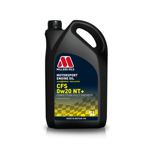 Millers Oils 0w20 Motorsport CFS NT+ Engine Oil – 5 Litres - Competition Engine Oil